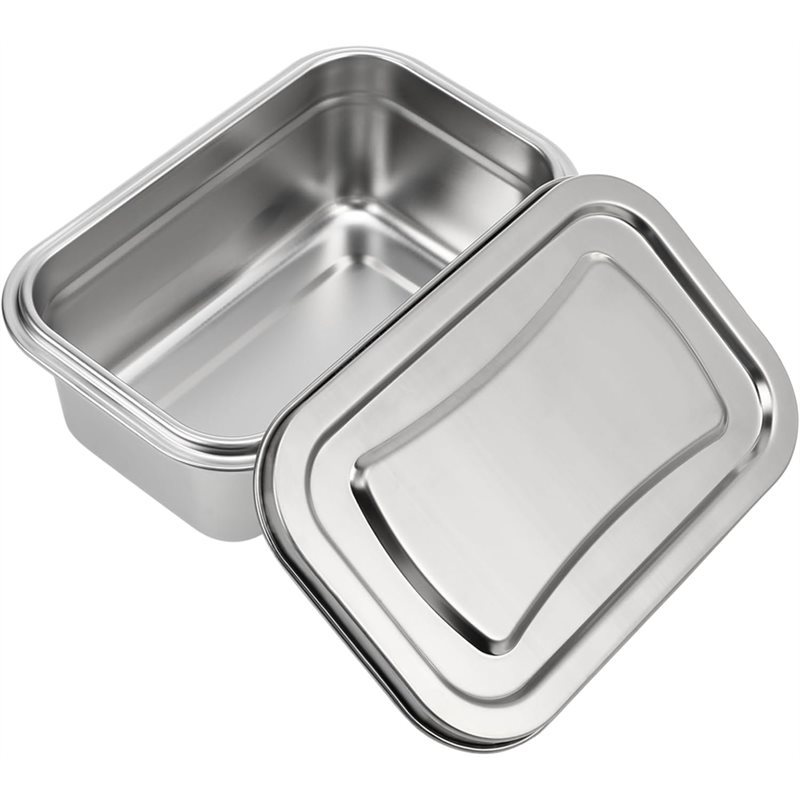 Food Storage Recommendations - 【แนะนำ】กล่องเก็บอาหารอเนกประสงค์สำหรับทำขนมโฮมเมด กล่องสแตนเลสใส่ไอศกรีมพร้อมฝาปิด สำหรับโยเกิร์ต ซอร์เบต์
