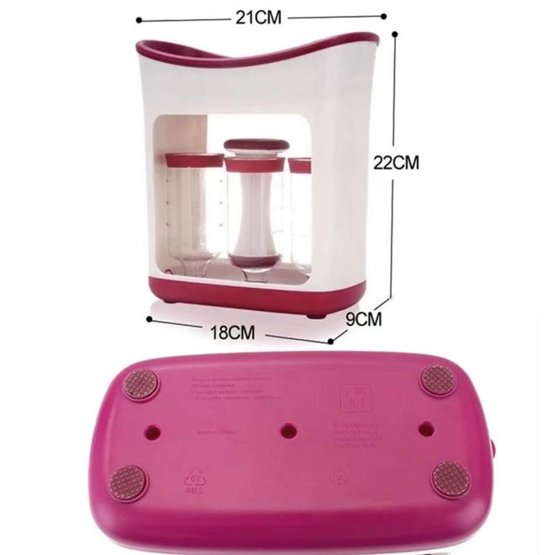 Food Storage Machine - Puree Squeezer คู่มือการผลิตอาหารเสริมถุงเก็บอาหารเด็กอาหารเสริมเครื่อง Home Kitchen Dispenser