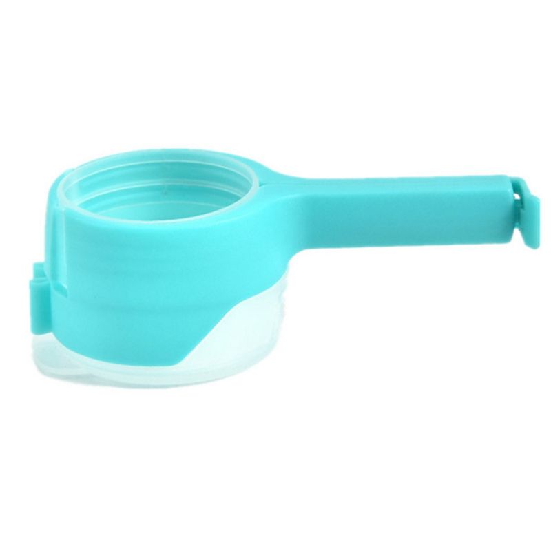 Food Storage Recommendations - คลิปหนีบถุงครัวพร้อมที่รินสำหรับปิดผนึกถุงเก็บอาหาร - คลิปพลาสติกสำหรับแมวและสุนัข สำหรับจัดระเบียบอาหาร สีฟ้า แนะนำเป็นอย่างยิ่ง