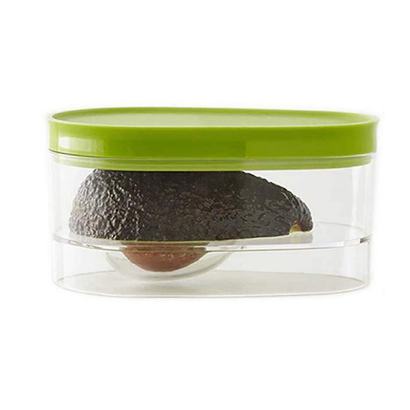 Food Storage Box - กล่องเก็บอะโวคาโด ประหยัดพื้นที่ กล่องพลาสติกใส่ผลไม้สำหรับใช้ในบ้าน อุปกรณ์ครัว กล่องเก็บผัก