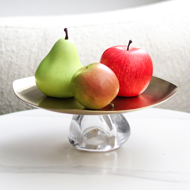 ถาดผลไม้โลหะทรงสี่เหลี่ยมผืนผ้ - Food Storage Glass Round บทวิจารณ์และราคา