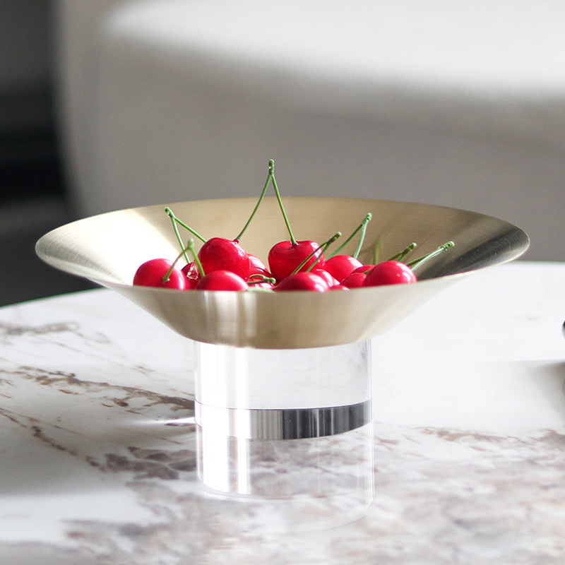 ถาดผลไม้โลหะทรงสี่เหลี่ยมผืนผ้ - Food Storage Glass Round บทวิจารณ์และราคา