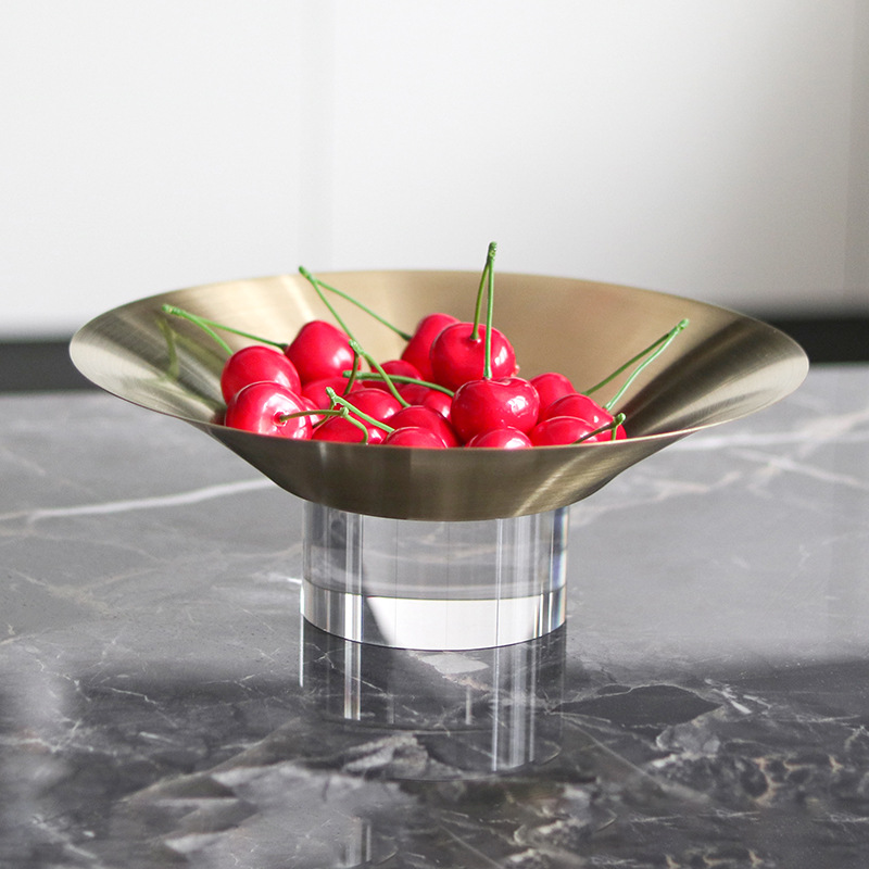 ถาดผลไม้โลหะทรงสี่เหลี่ยมผืนผ้ - Food Storage Glass Round บทวิจารณ์และราคา