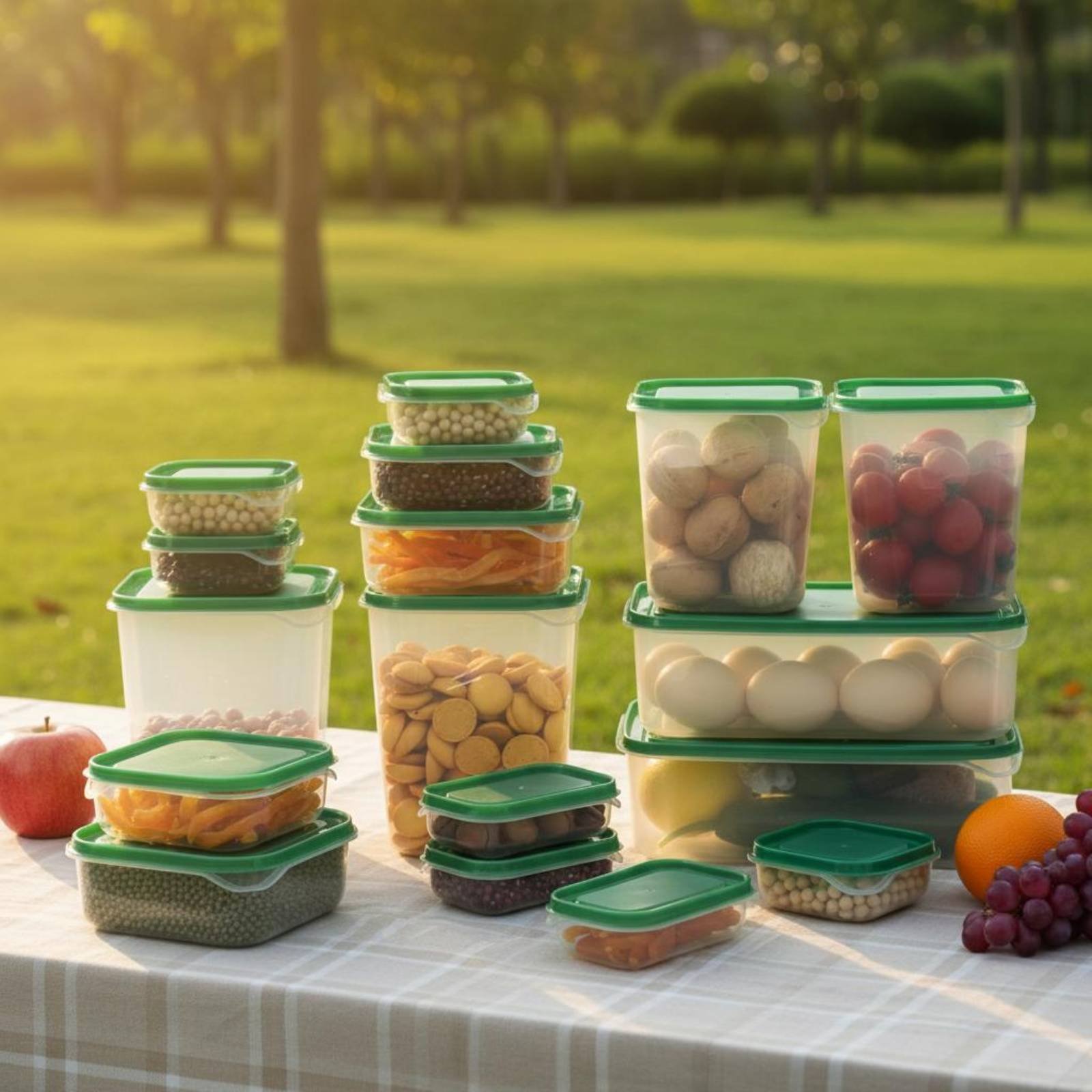 ชุดกล่องเก็บอาหารในตู้เย็น 17  - Food Storage Box บทวิจารณ์และราคา