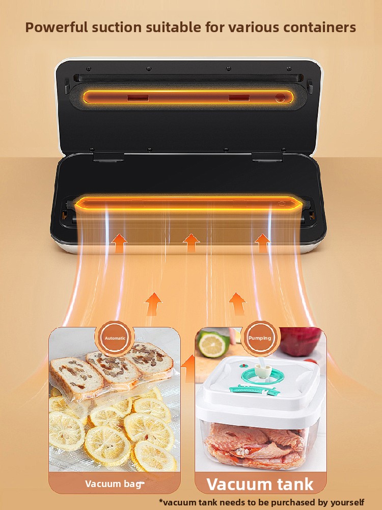 เครื่องซีลสูญญากาศขนาดเล็กแบบอ - Food Storage Machine บทวิจารณ์และราคา