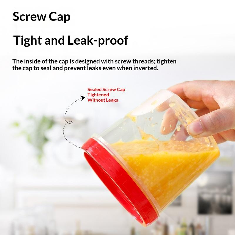 【HG】กล่องเก็บอาหารทรงกลม 4 ชิ้ - Food Storage Glass Round บทวิจารณ์และราคา