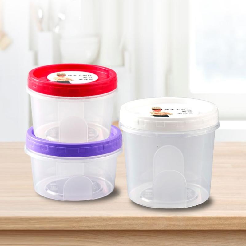 【HG】กล่องเก็บอาหารทรงกลม 4 ชิ้ - Food Storage Glass Round บทวิจารณ์และราคา