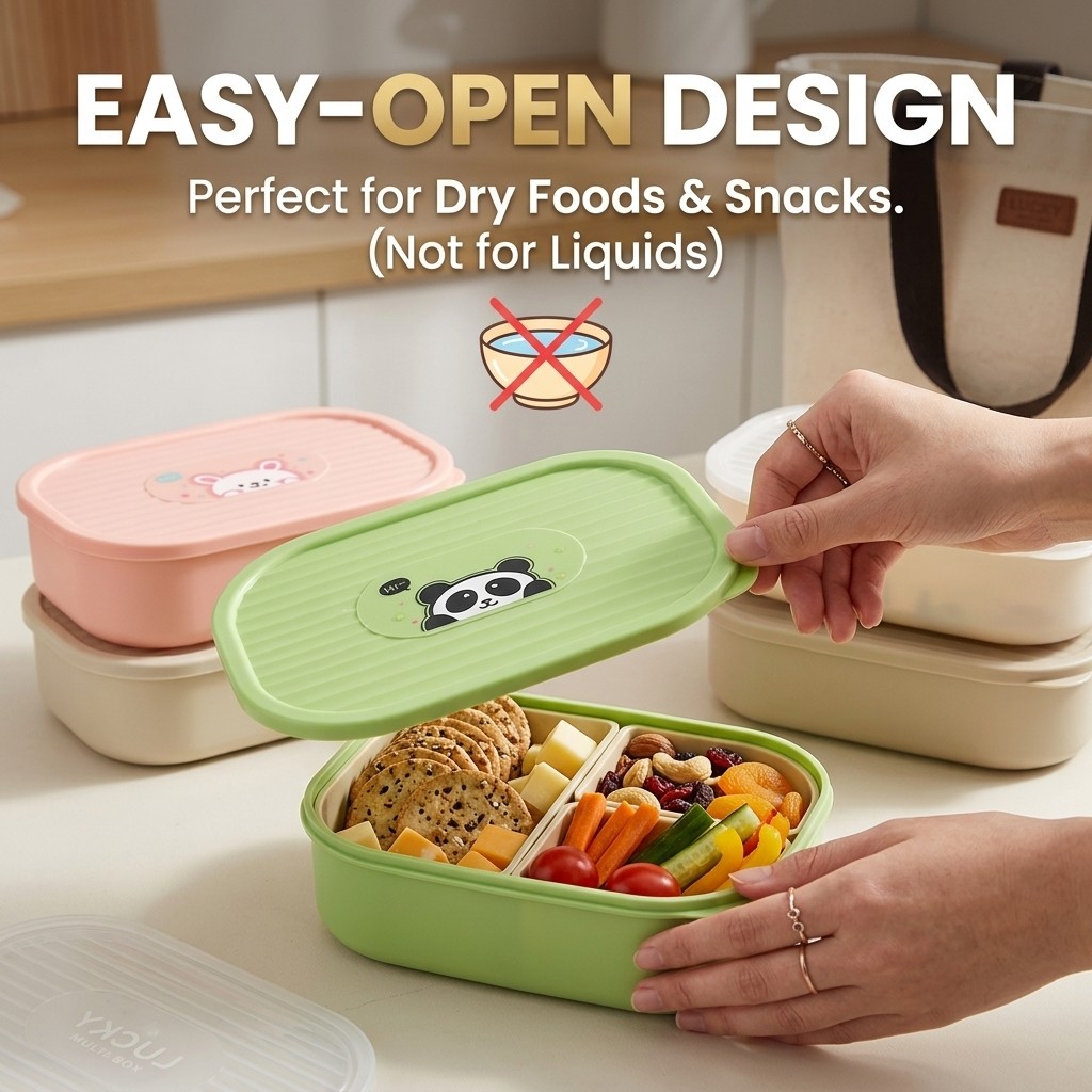 กล่องข้าวพลาสติกแบบพกพาสำหรับเ - Food Storage Microwave Safe บทวิจารณ์และราคา