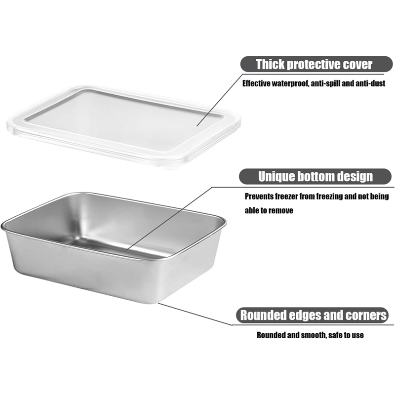 ภาชนะสแตนเลสสำหรับเก็บอาหาร, ก - Food Storage Box บทวิจารณ์และราคา