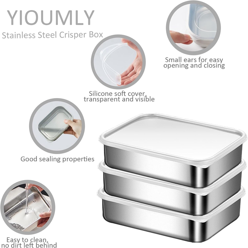 ภาชนะสแตนเลสสำหรับเก็บอาหาร, ก - Food Storage Box บทวิจารณ์และราคา