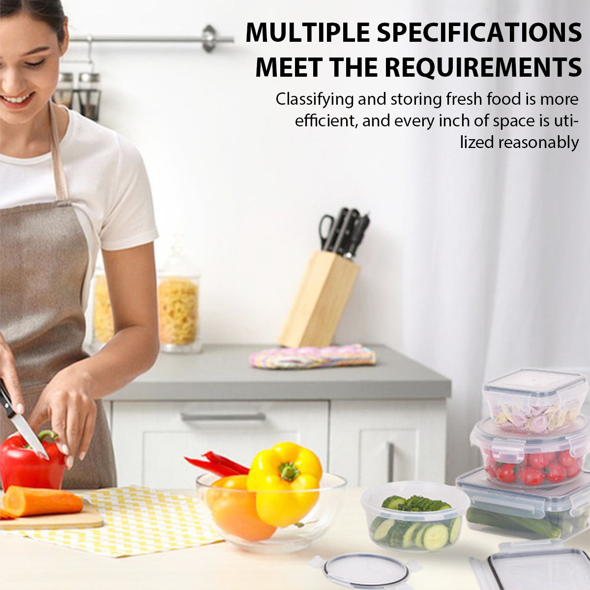 ชุดกล่องเก็บอาหาร 24 ชิ้น/ชุด  - Food Storage Box Set บทวิจารณ์และราคา