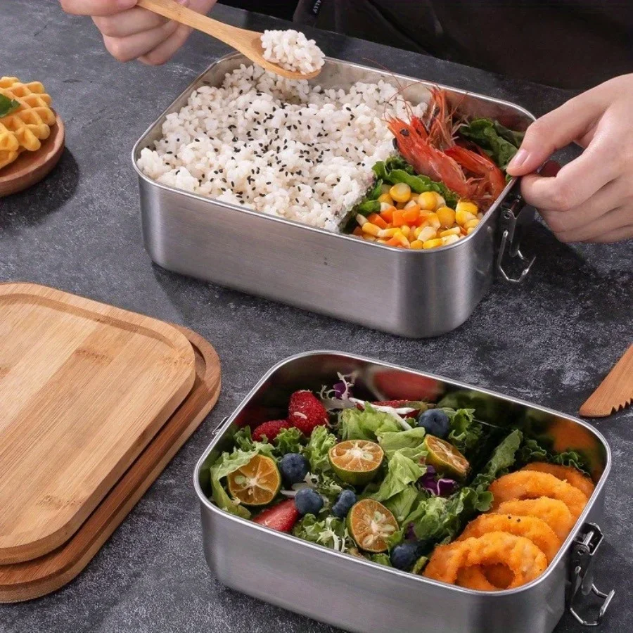 กล่องอาหารกลางวันสแตนเลส 304 ใ - Food Storage Bins บทวิจารณ์และราคา