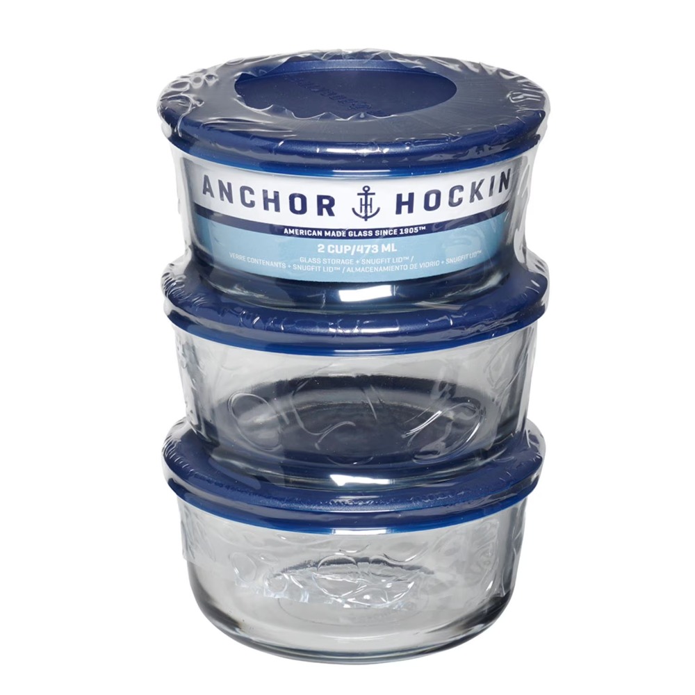 ภาชนะเก็บอาหารแก้วพร้อมฝาปิด A - Food Storage Glass Round บทวิจารณ์และราคา