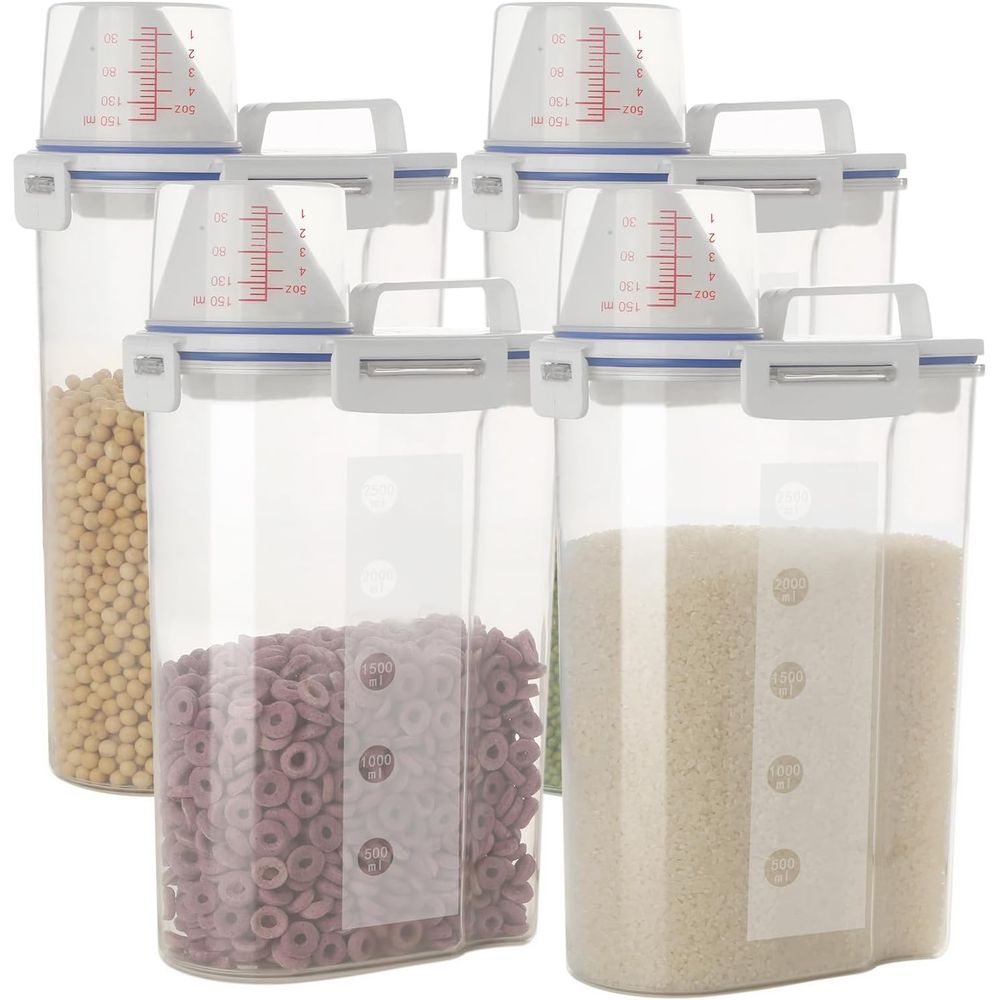 ชุดภาชนะเก็บอาหารแห้งแบบปิดสนิ - Food Storage Bins บทวิจารณ์และราคา