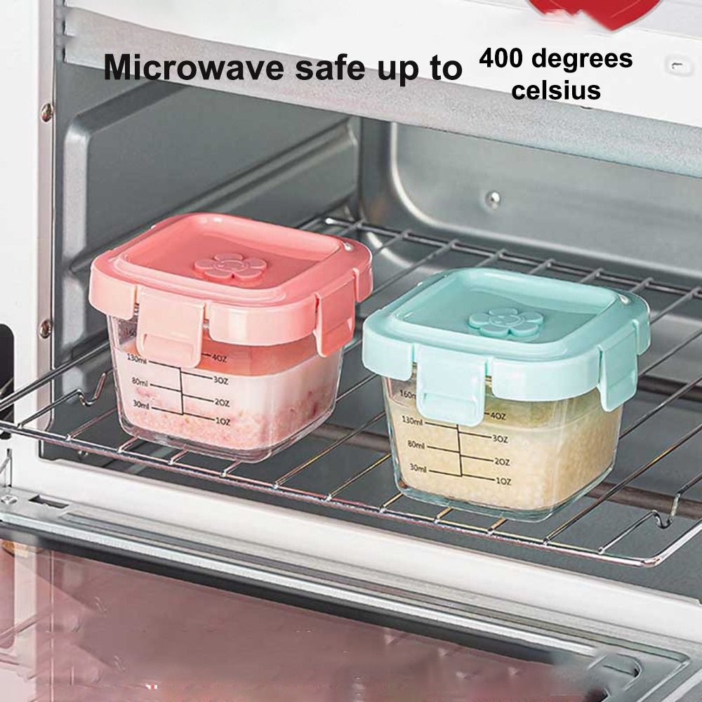 กล่องเก็บอาหารทำจากแก้วขนาด170 - Food Storage Microwave Safe บทวิจารณ์และราคา