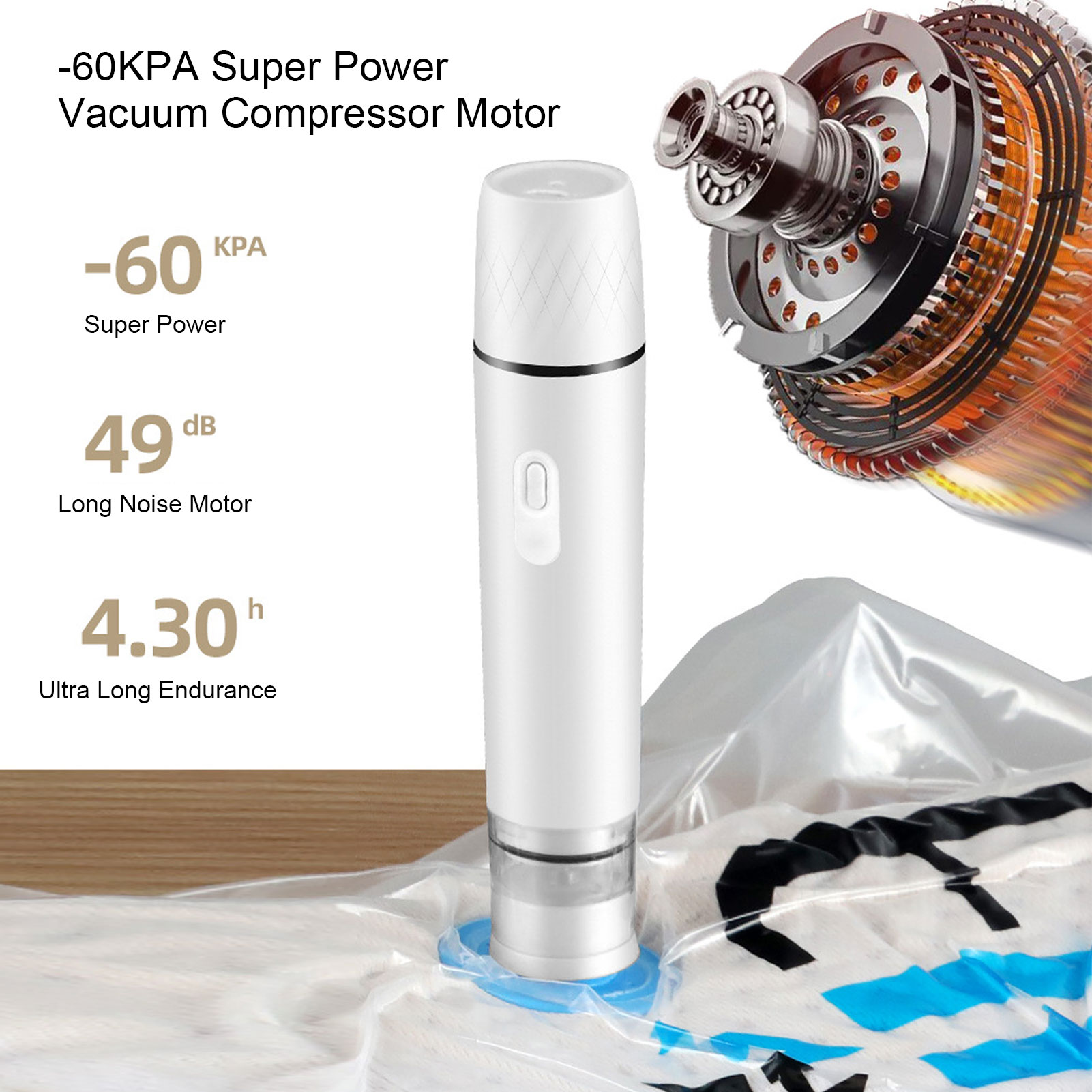 เครื่องปั๊มลมไฟฟ้าแบบมือถือสำห - Food Storage Machine บทวิจารณ์และราคา