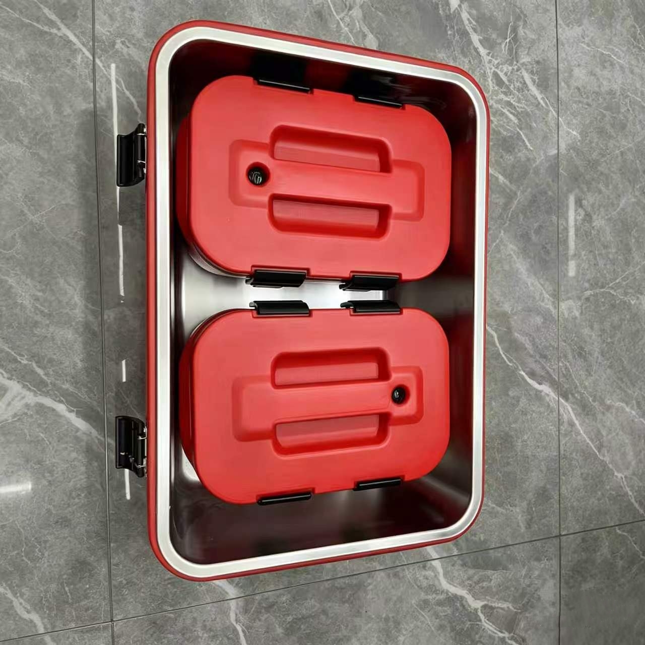 ชุดกล่องเก็บอาหารสแตนเลสทรงสี่ - Food Storage To Keep Warm บทวิจารณ์และราคา