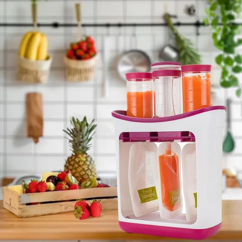 Puree Squeezer คู่มือการผลิตอา - Food Storage Machine บทวิจารณ์และราคา
