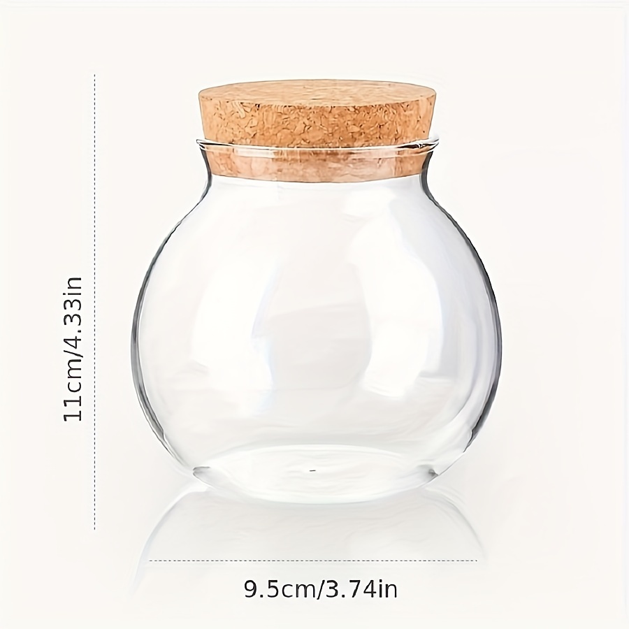 กระปุก penyimpanan gelas ใสขนา - Food Storage Glass Round บทวิจารณ์และราคา