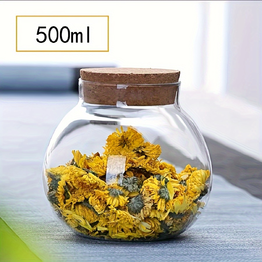 กระปุก penyimpanan gelas ใสขนา - Food Storage Glass Round บทวิจารณ์และราคา