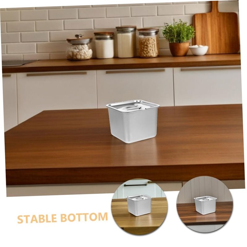 【แนะนำ】กล่องเก็บไอศกรีมสแตนเลส - Food Storage Recommendations บทวิจารณ์และราคา