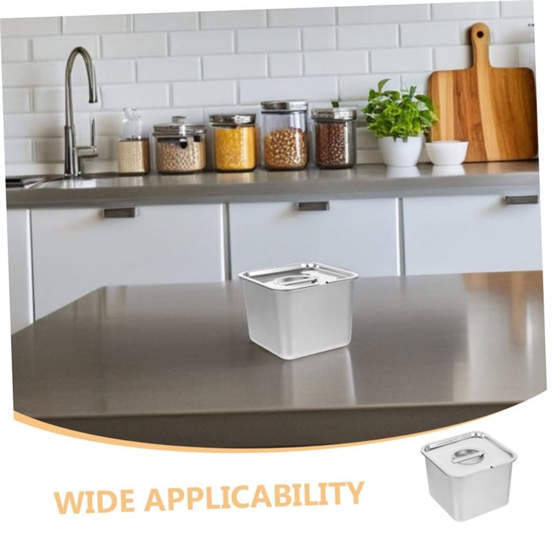 【แนะนำ】กล่องเก็บไอศกรีมสแตนเลส - Food Storage Recommendations บทวิจารณ์และราคา