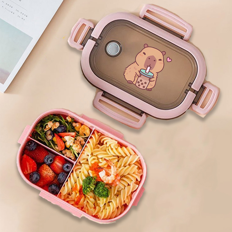 กล่องข้าวกลางวันลายคาปิบาร่า ล - Food Storage Box บทวิจารณ์และราคา