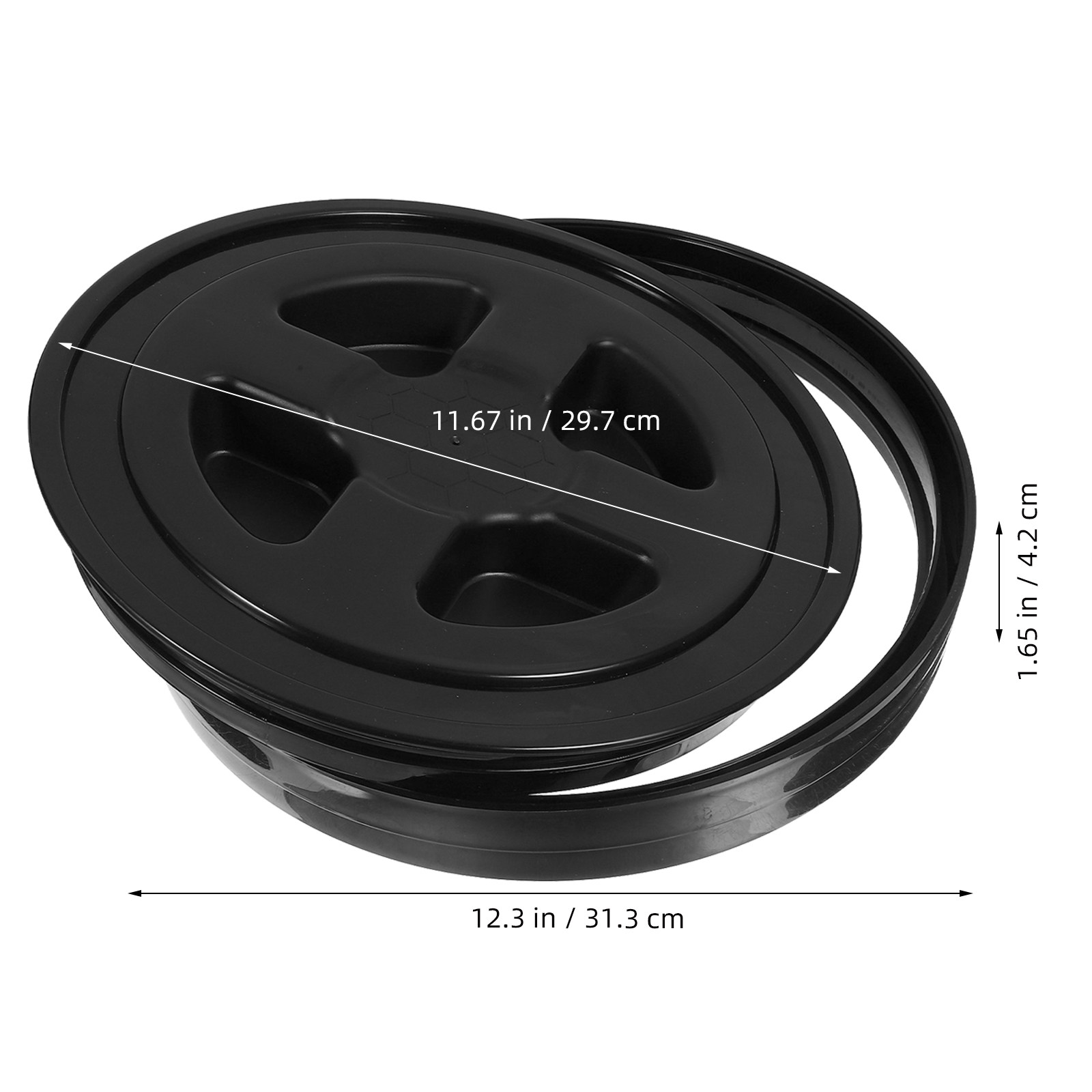 ฝาปิดถังแบบล็อค 2 ชิ้น ปิดผนึก - Food Storage With Lock บทวิจารณ์และราคา