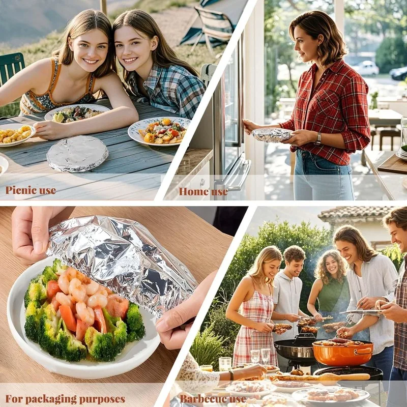 ฝาปิดอลูมิเนียมฟอยล์กันความร้อ - Food Storage To Keep Warm บทวิจารณ์และราคา