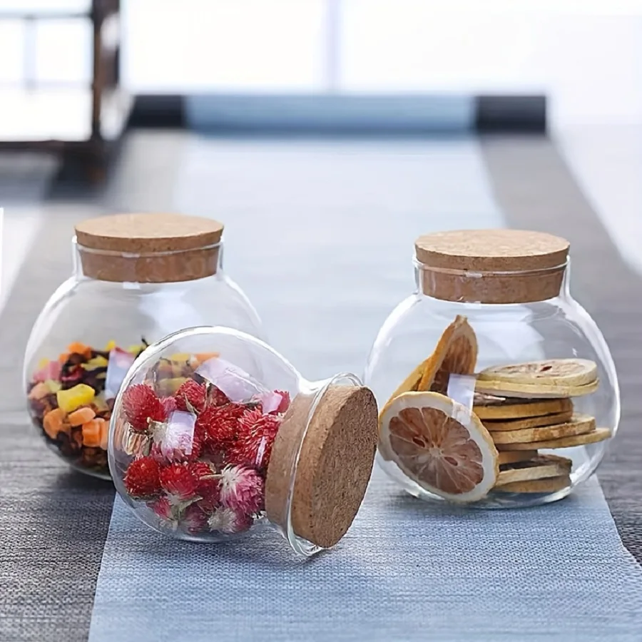 ภาชนะจัดเก็บ1/3ชิ้นโถแก้วก๊อกข - Food Storage Glass Round บทวิจารณ์และราคา