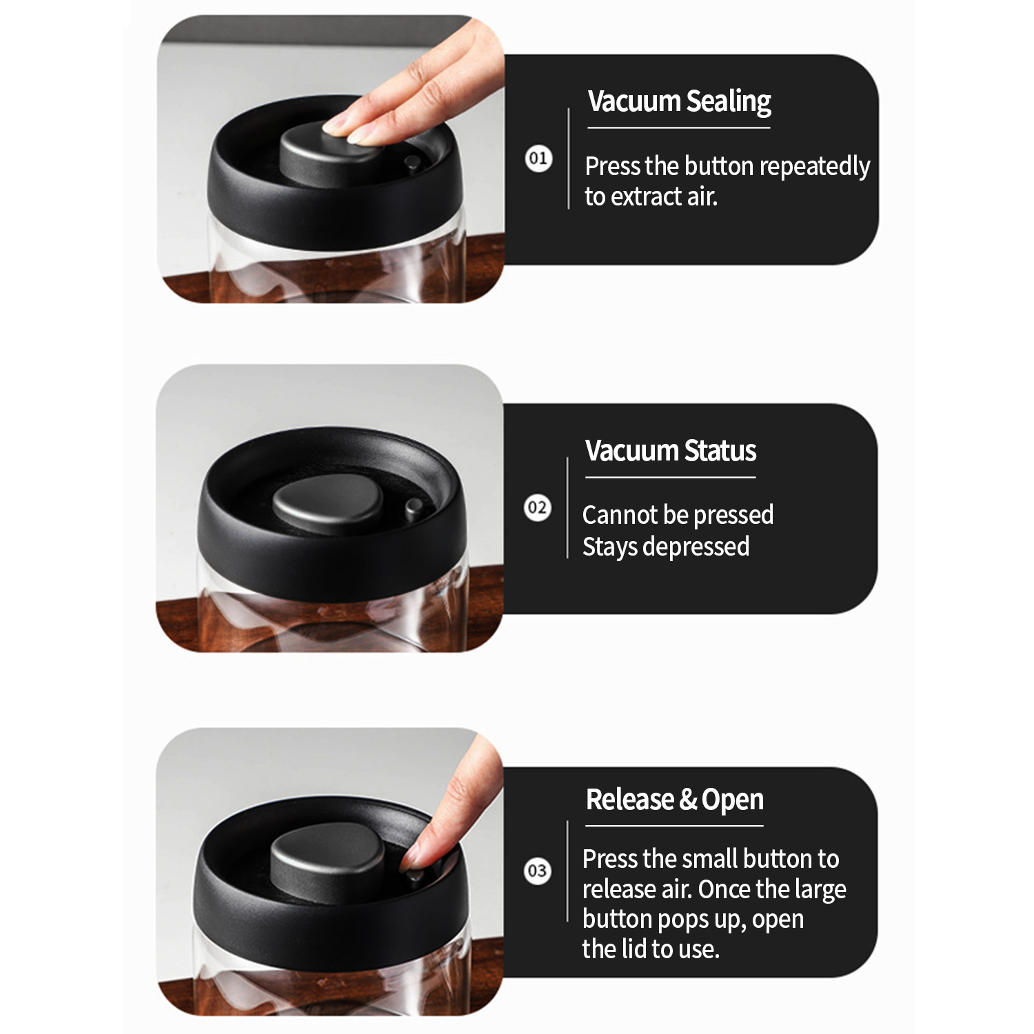 OANKR กระป๋องกาแฟสูญญากาศ 500  - Food Storage Machine บทวิจารณ์และราคา