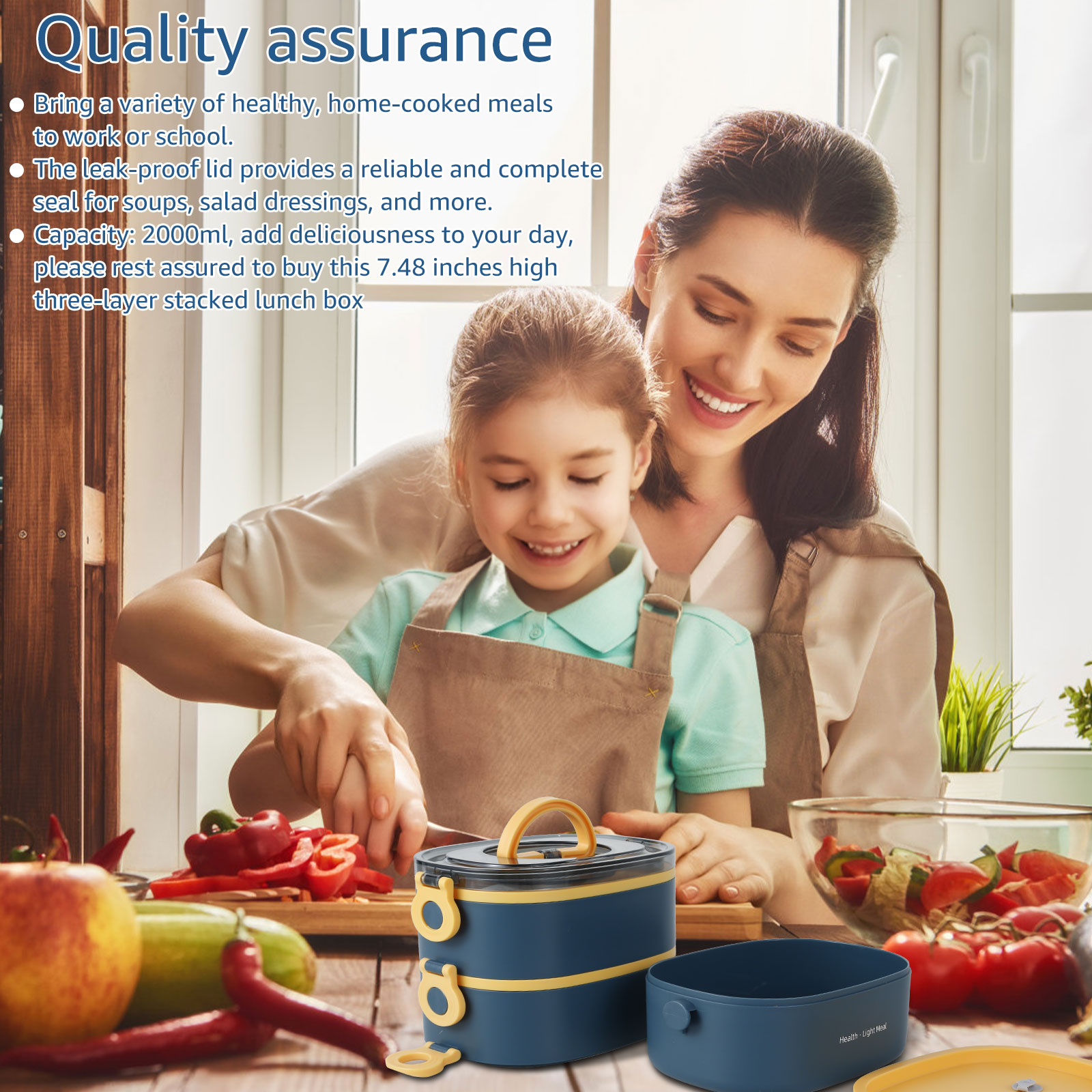 กล่องข้าวพกพาสำหรับผู้ใหญ่ 200 - Food Storage To Keep Warm บทวิจารณ์และราคา