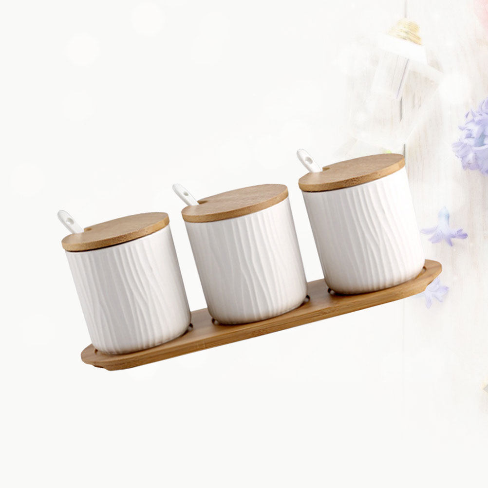 ชุดขวดเครื่องเทศเซรามิกสไตล์นอ - Food Storage Box บทวิจารณ์และราคา