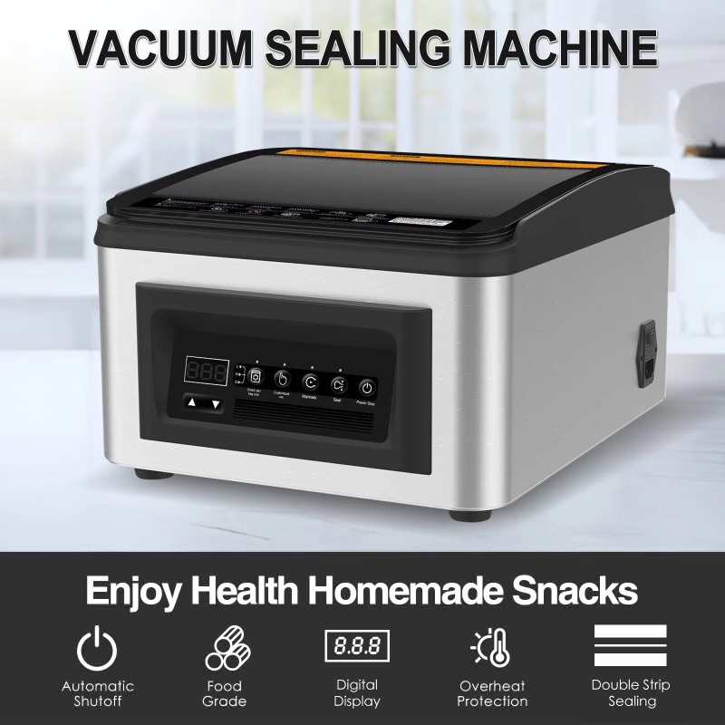 เครื่องซีลสูญญากาศไฟฟ้าแบบตั้ง - Food Storage Machine บทวิจารณ์และราคา