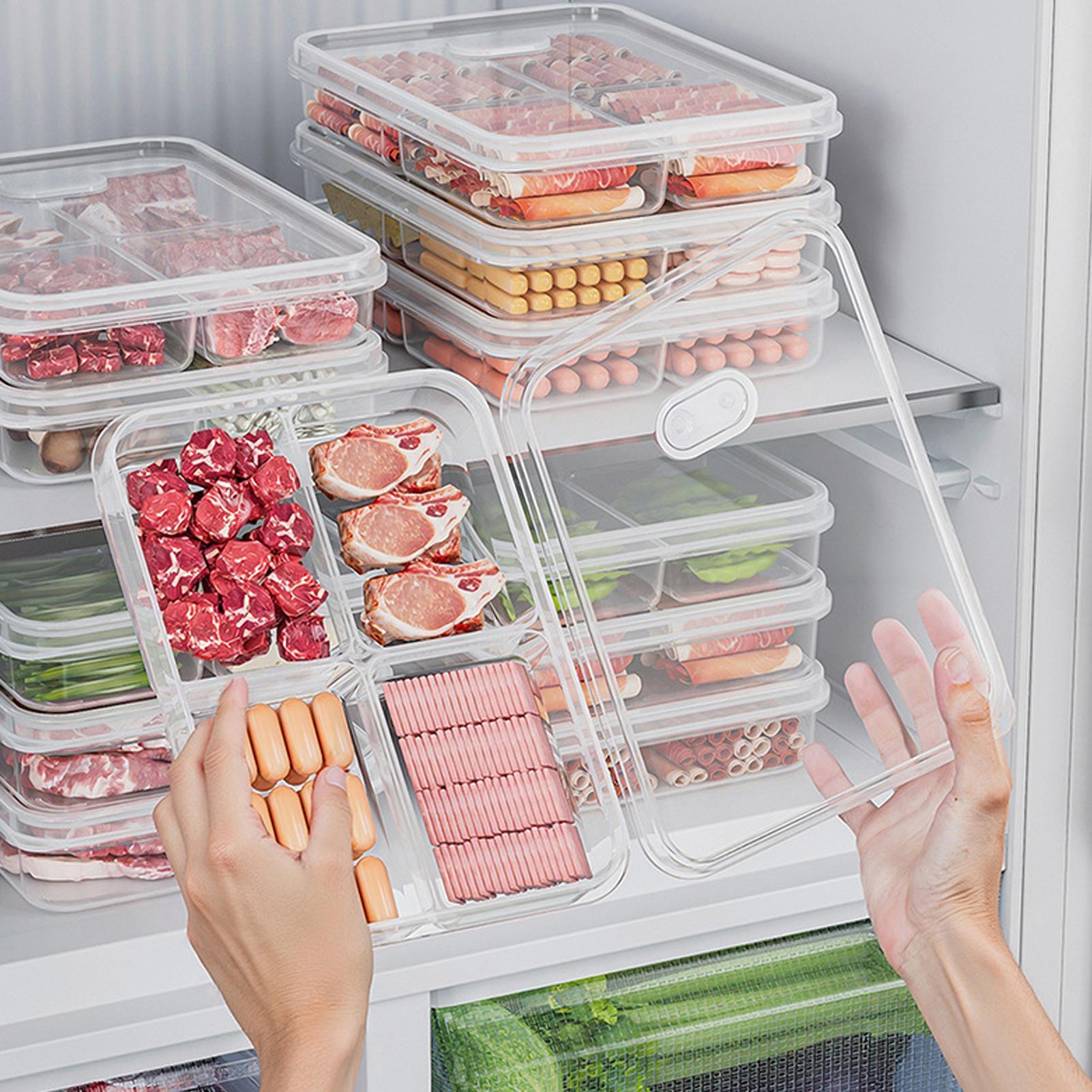 กล่องเก็บของในตู้เย็น 1 ชิ้น ก - Food Storage Bins บทวิจารณ์และราคา