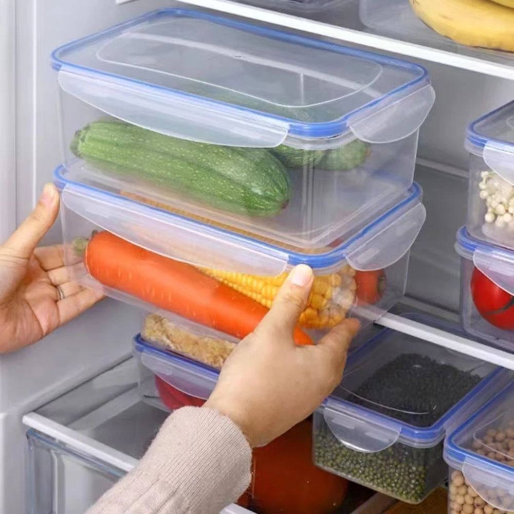 กล่องเก็บอาหารพลาสติกปลอดภัย 1 - Food Storage Microwave Safe บทวิจารณ์และราคา