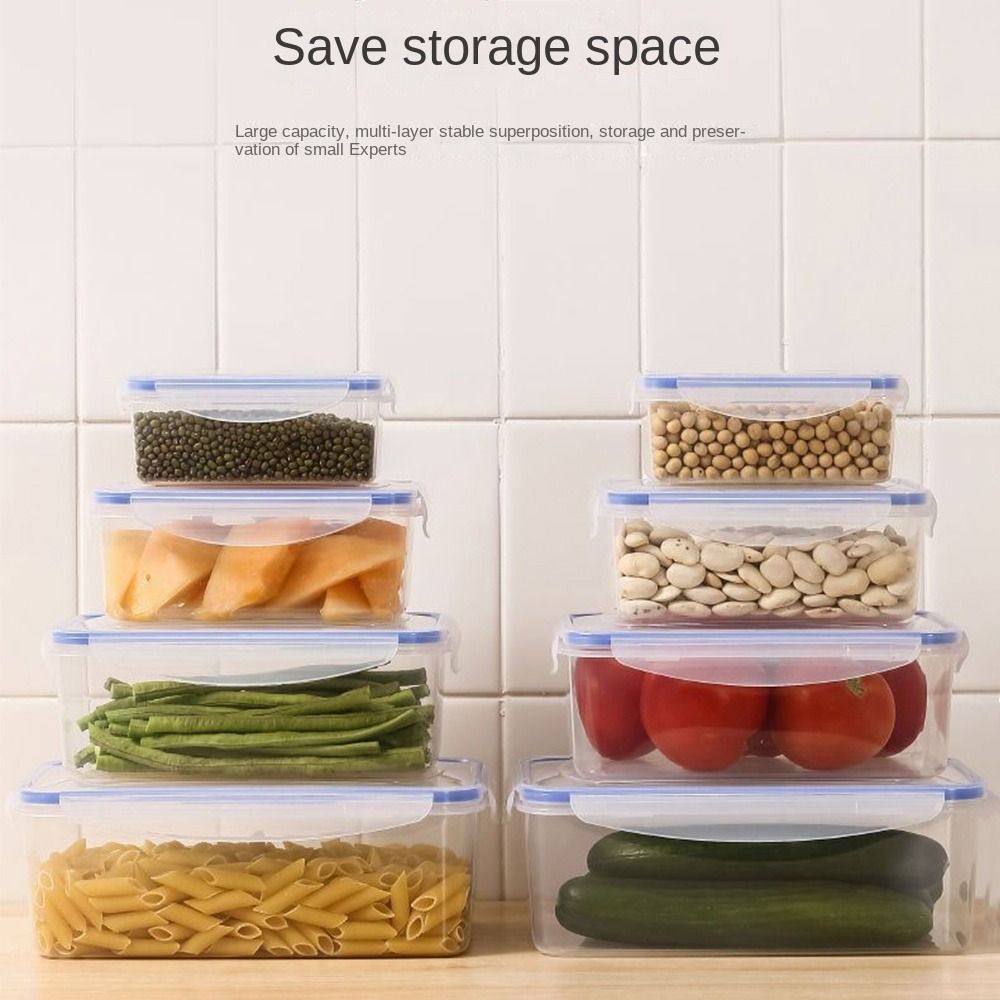 กล่องเก็บอาหารพลาสติกปลอดภัย 1 - Food Storage Microwave Safe บทวิจารณ์และราคา