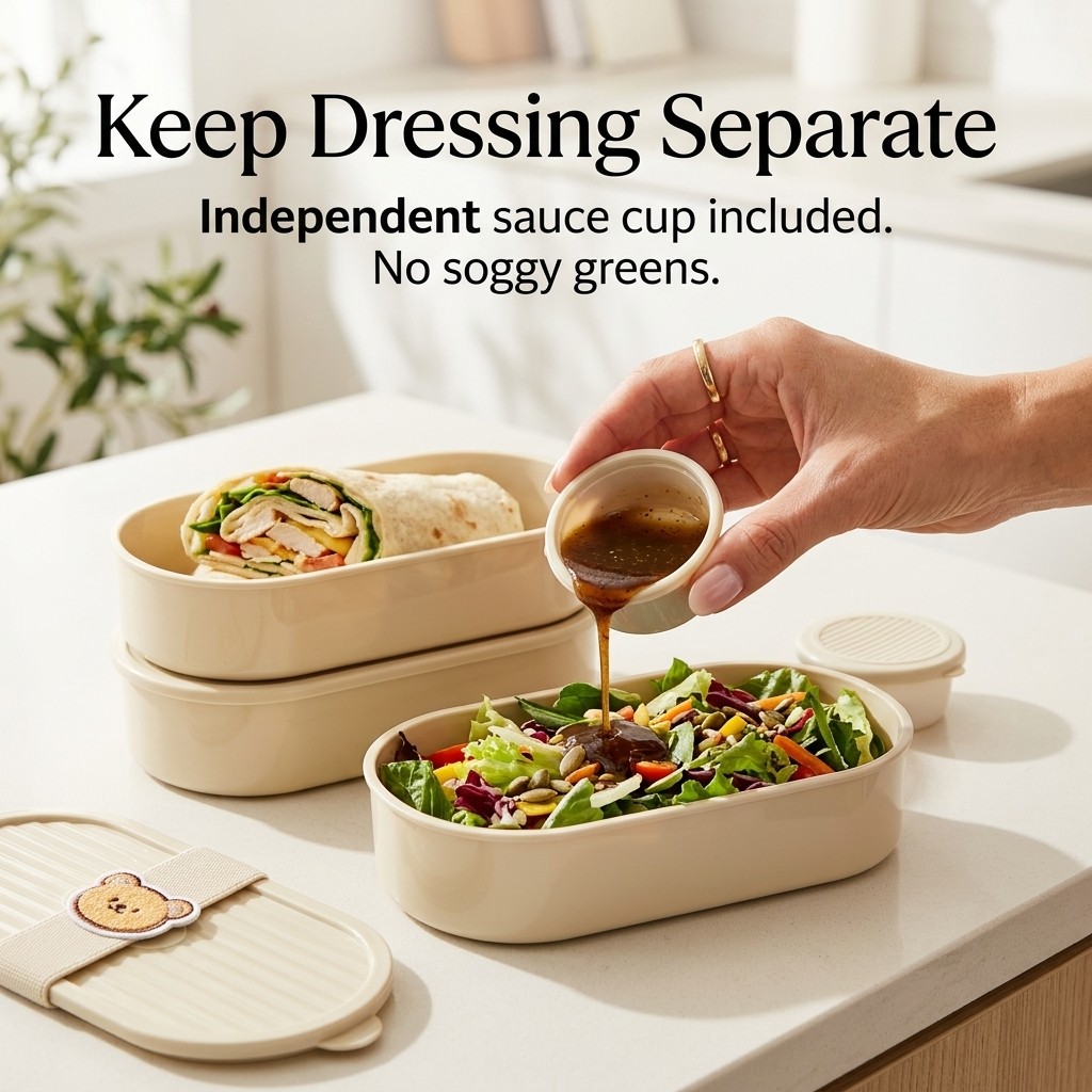 กล่องอาหารกลางวันทรงรีสองชั้นพ - Food Storage Microwave Safe บทวิจารณ์และราคา