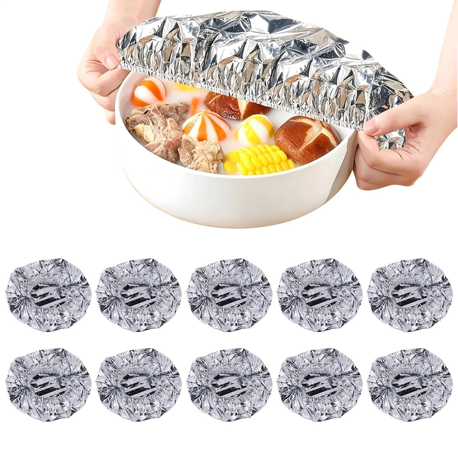 ฝาครอบอาหารอะลูมิเนียมฟอยล์ 10 - Food Storage To Keep Warm บทวิจารณ์และราคา