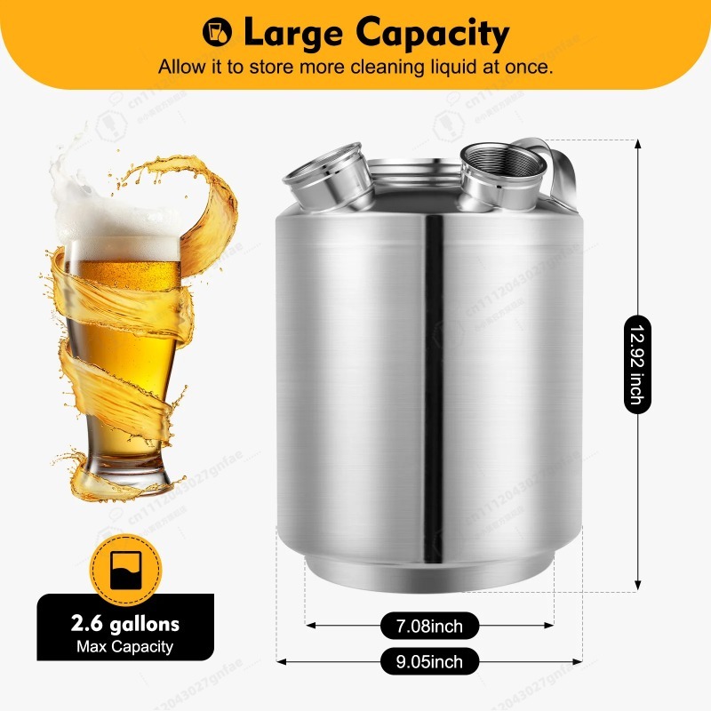 ถังทำความสะอาดสายส่งเบียร์สแตน - Food Storage Machine บทวิจารณ์และราคา