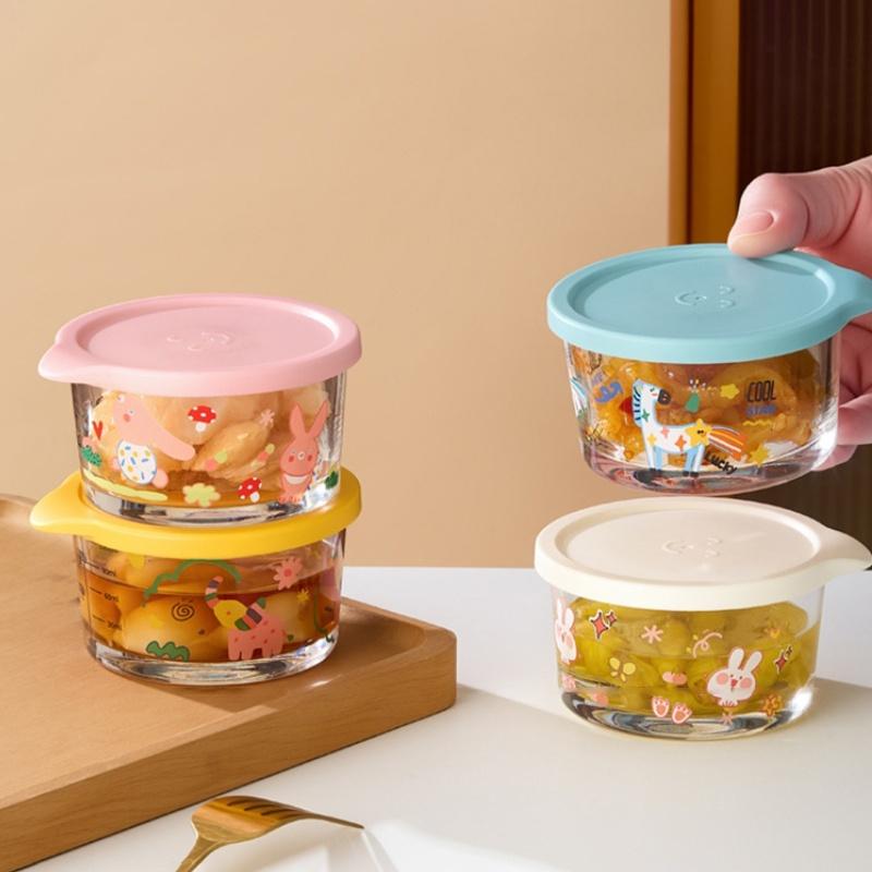 [MOA]ภาชนะเก็บอาหารทรงกลม ขวดแ - Food Storage Glass Round บทวิจารณ์และราคา