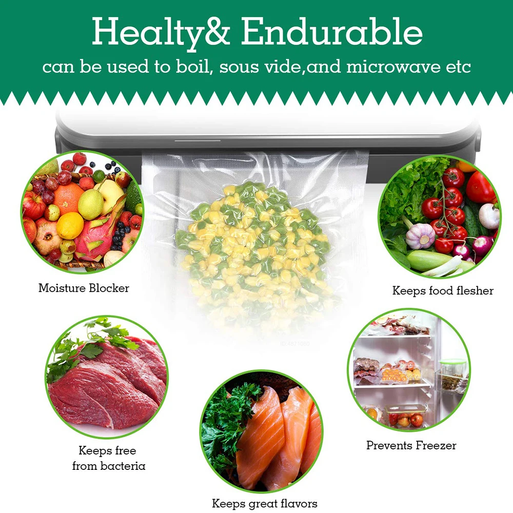 Sous Vide ถุงม้วนสำหรับเครื่อง - Food Storage Machine บทวิจารณ์และราคา