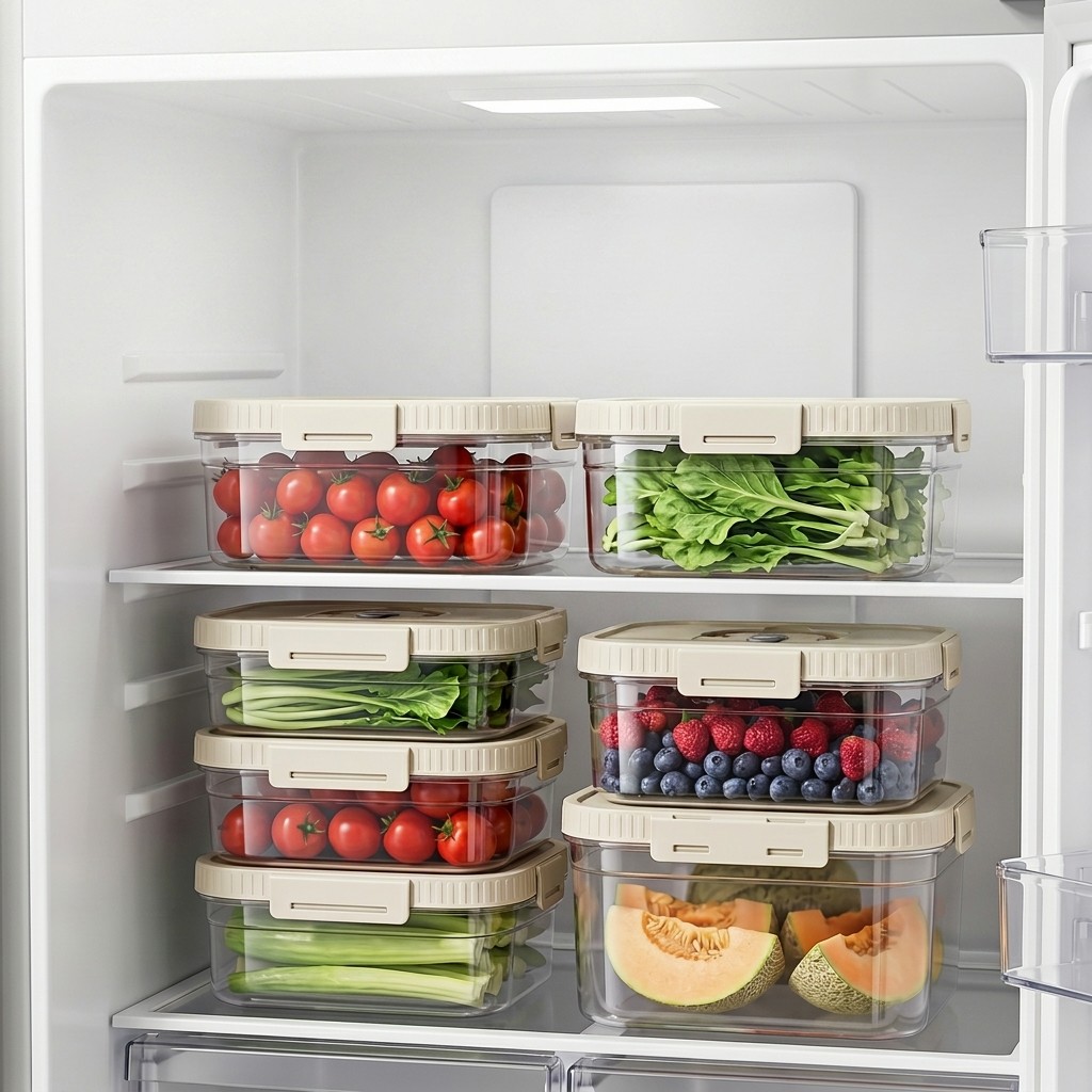 กล่องเก็บอาหารพลาสติกใสพร้อมหู - Food Storage Microwave Safe บทวิจารณ์และราคา
